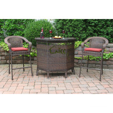 2014 hot sale garden bar sets +morden bar furniture +high back bar stool